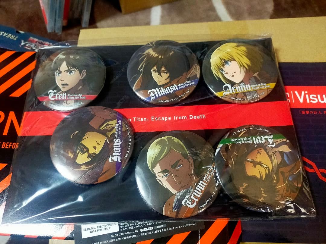 ニンテンドー3DS 進撃の巨人～死地からの脱出～ トレジャーBOX ほぼ未開封