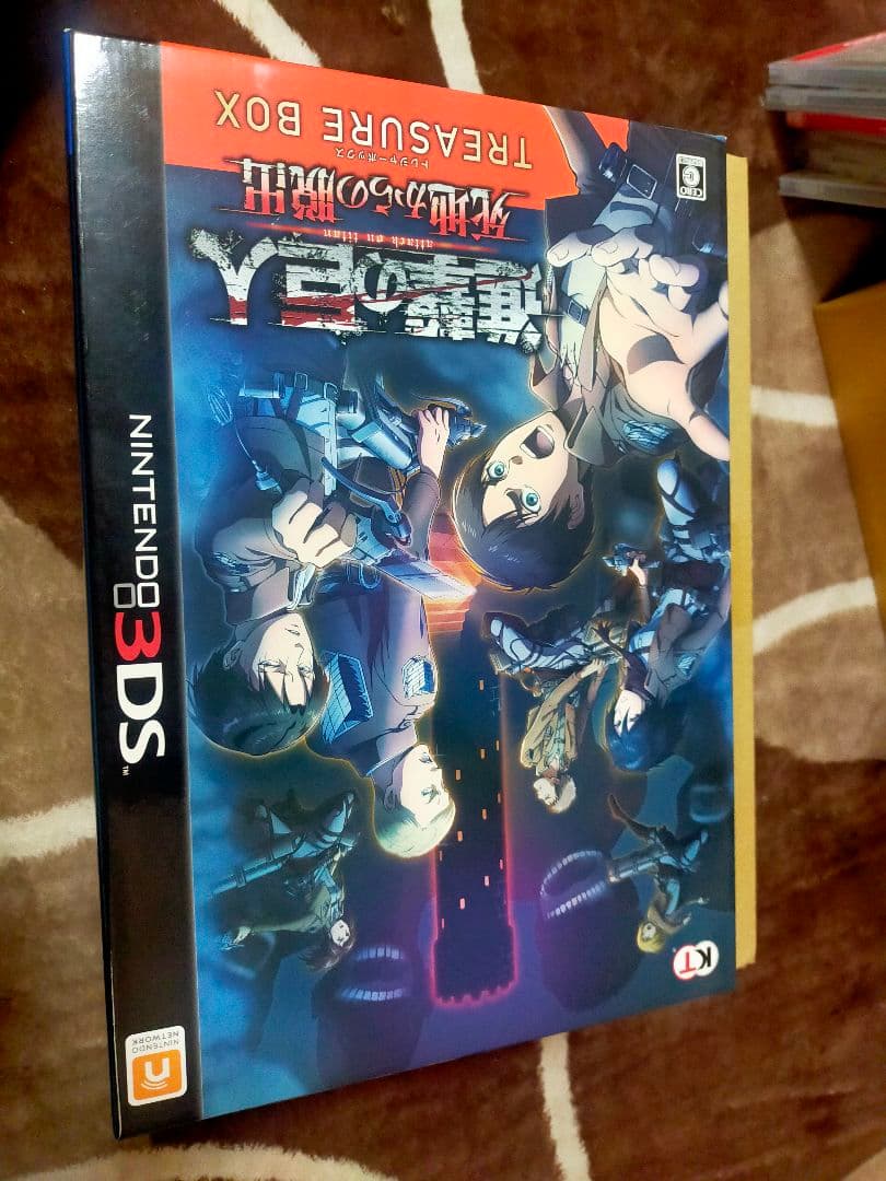 ニンテンドー3DS 進撃の巨人～死地からの脱出～ トレジャーBOX ほぼ未開封