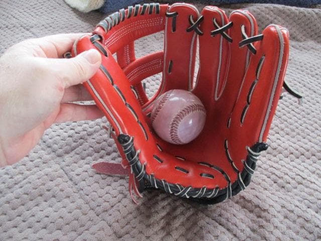 グラブワークス製グラブ+他社ラベル