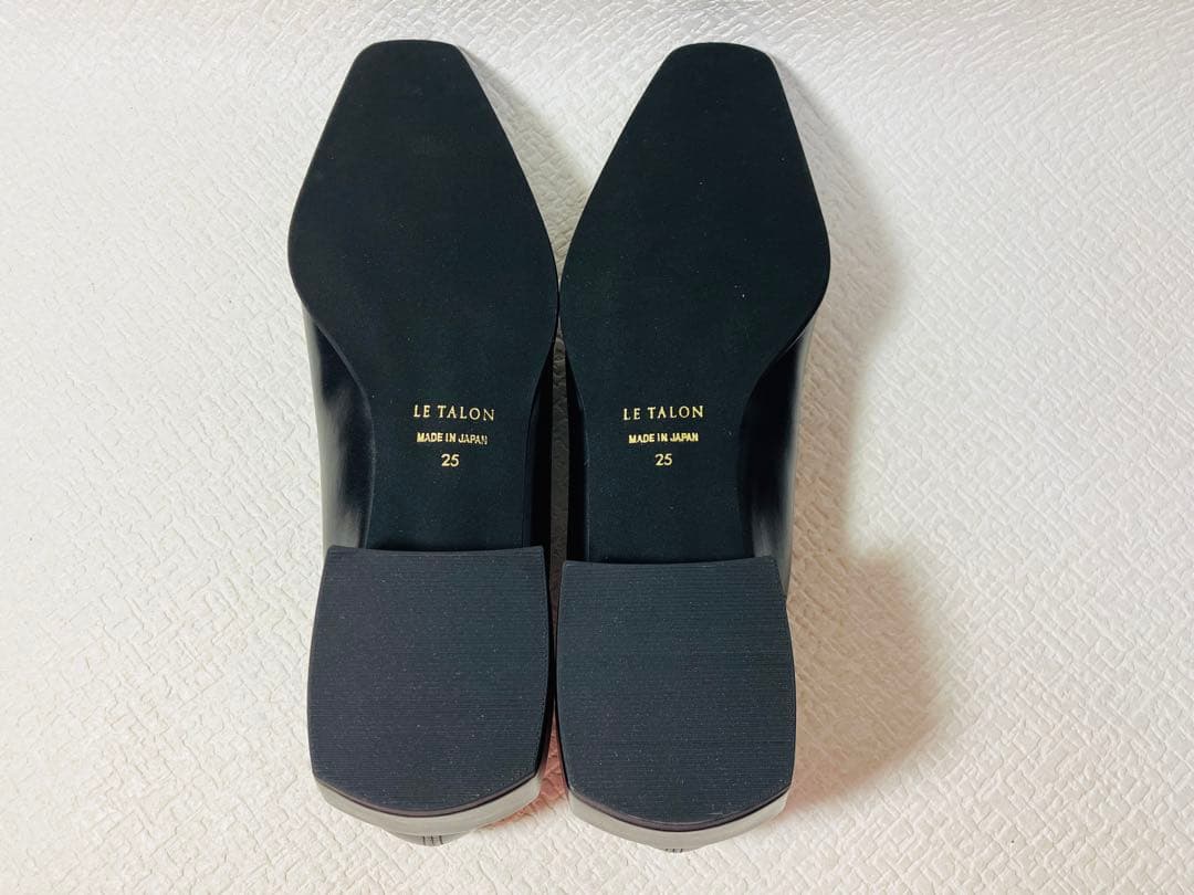 SH67◆新品◆LeTalon 2.5cmスクエアスリットソフトフラット25.0