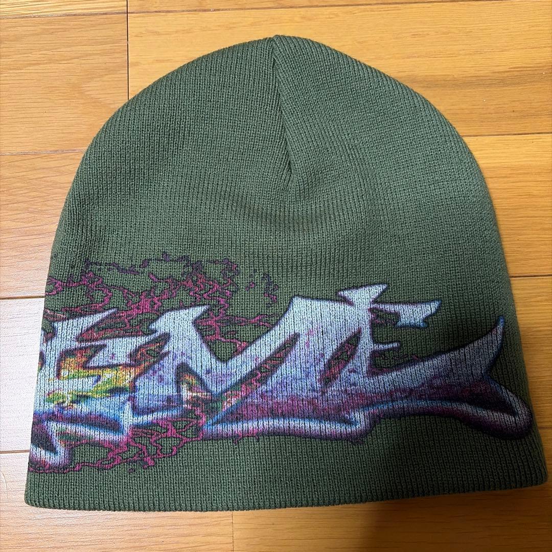 supreme tag Beanie olive オリーブ