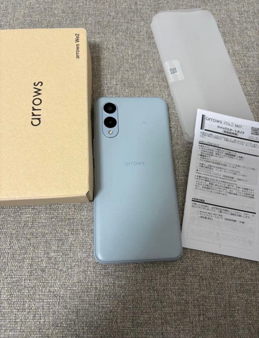 【128GB】【美品】arrows We2 M07 ライトブルー