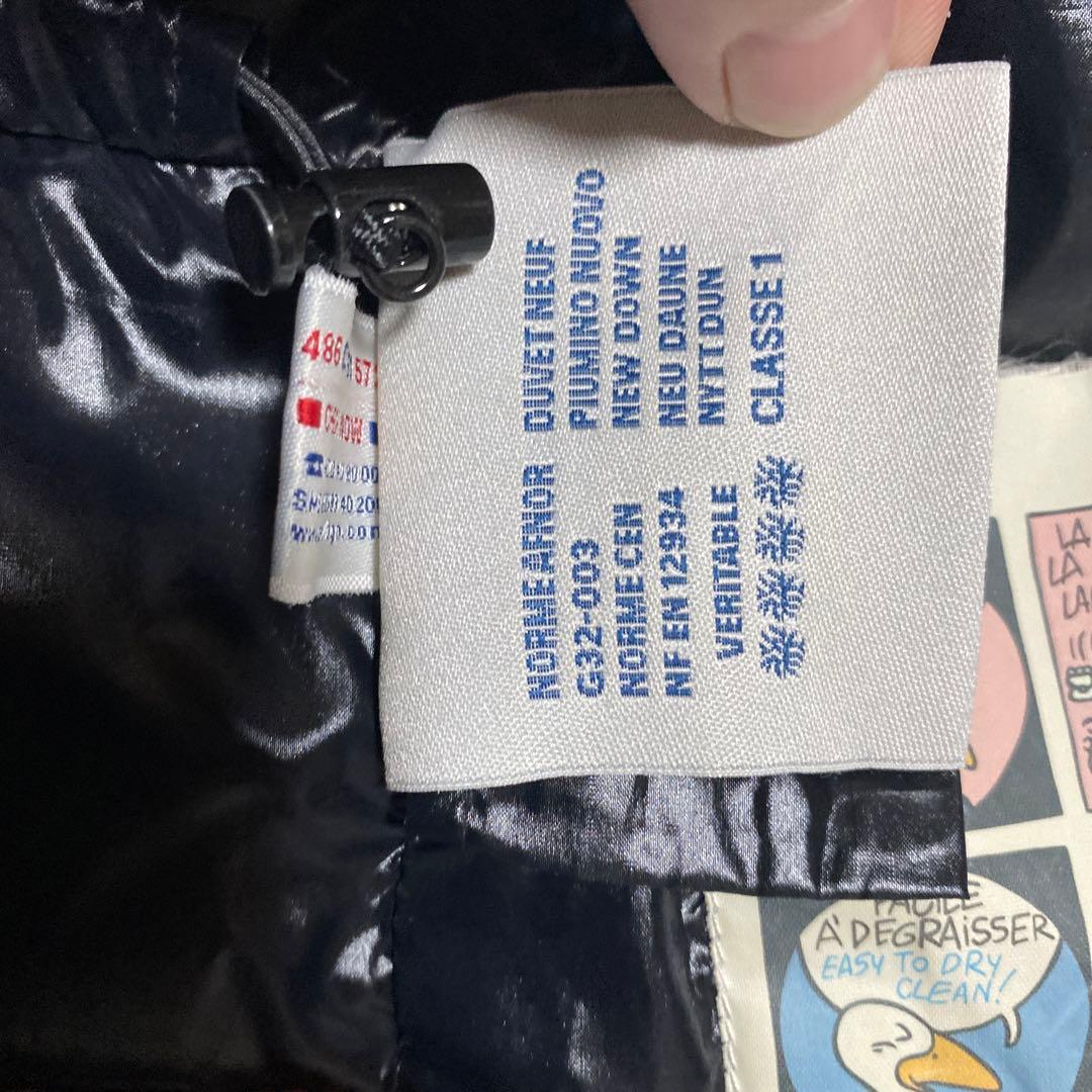 モンクレール　チェックベスト　サイズ１