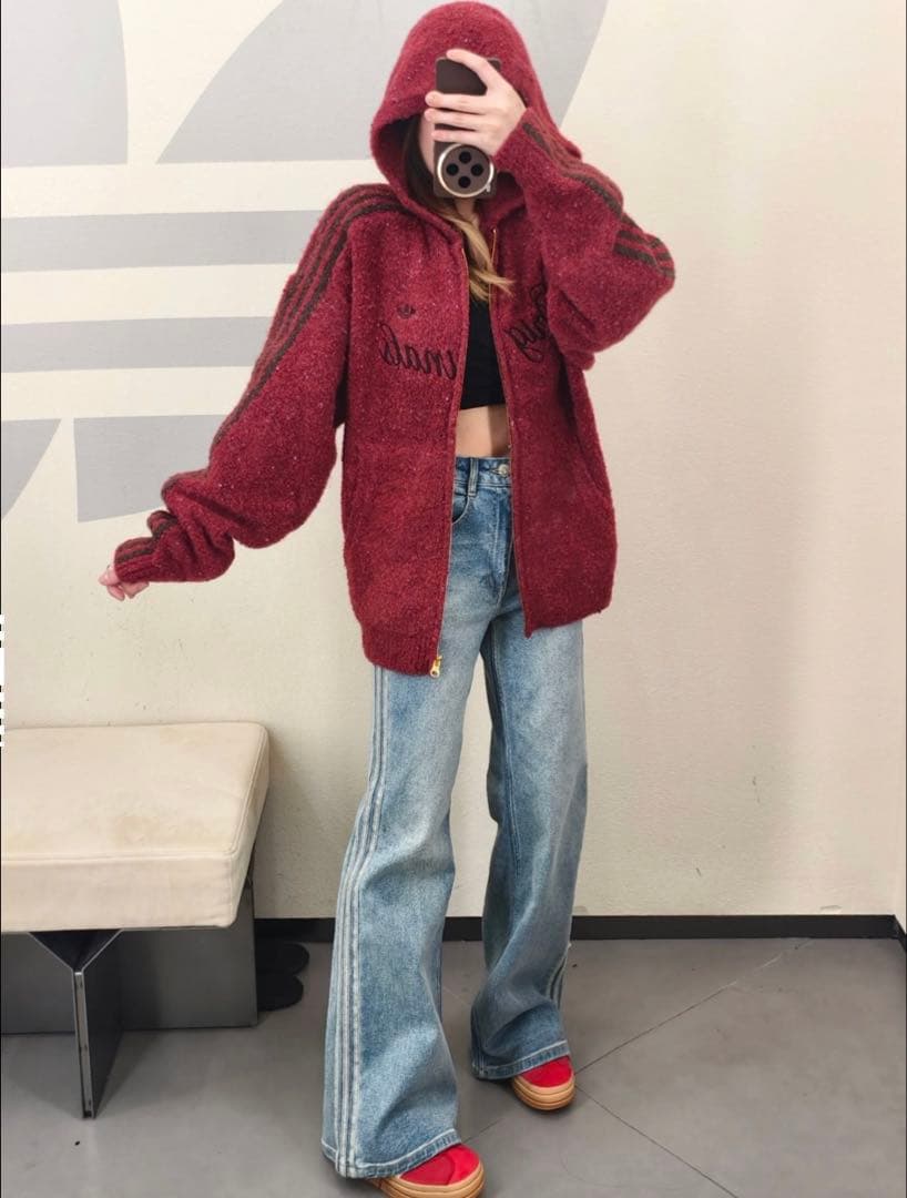 新品S Adidas CRAFTED ジャケット 馬年限定　KT0718