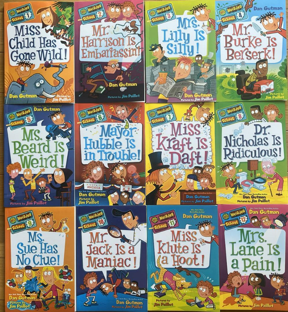 My Weird Schoolシリーズ2-5絵本48冊　36冊分音源付