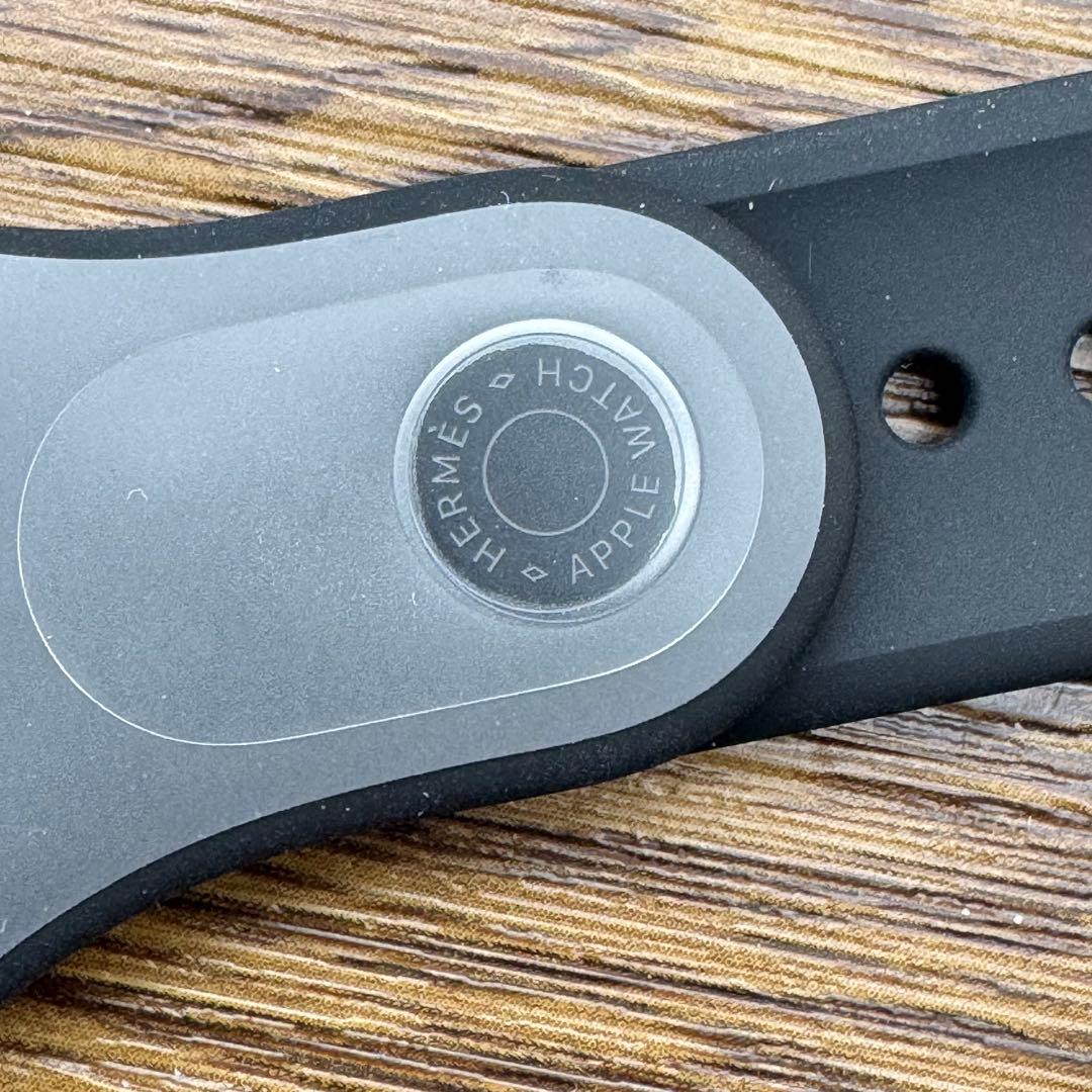 2385 未使用　Apple Watch エルメス　ブラック　スポーツバンド
