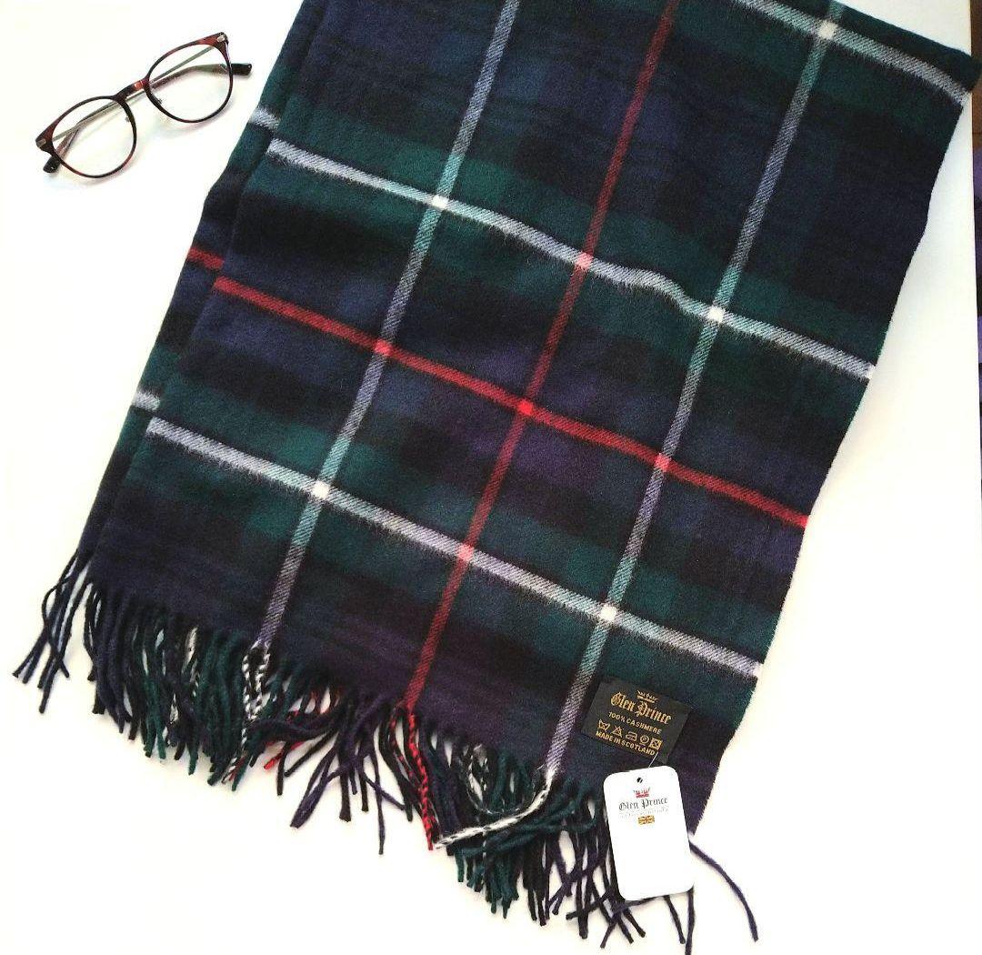 【Glen Prince】カシミヤ大判マフラー