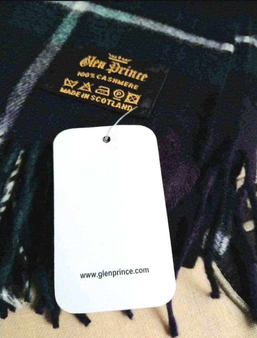 【Glen Prince】カシミヤ大判マフラー