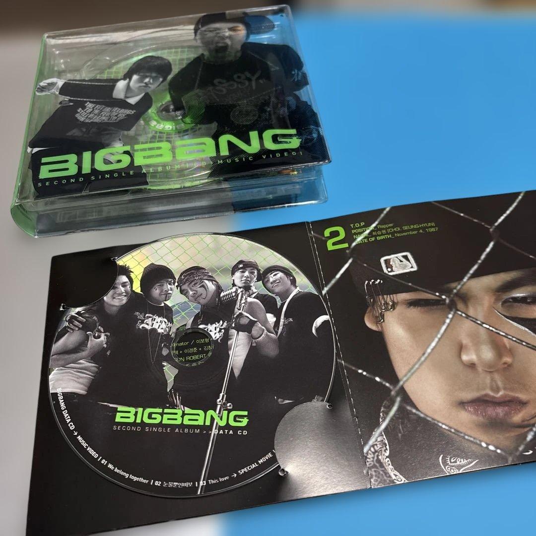BIGBANG レア廃盤CD vol.1 とシングルアルバム　稀少なフレーム