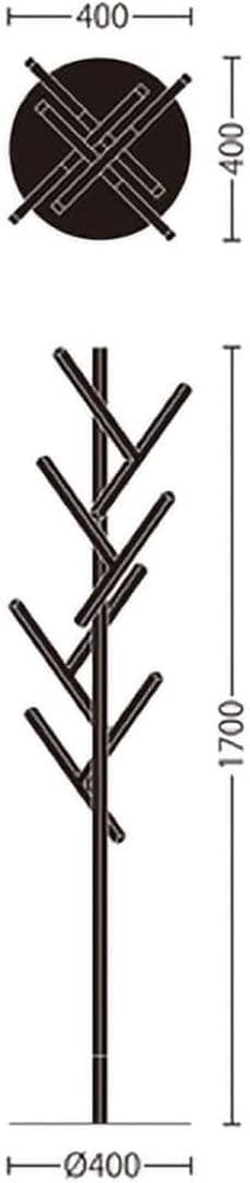 abode コートスタンド FORTY/Dark Brown