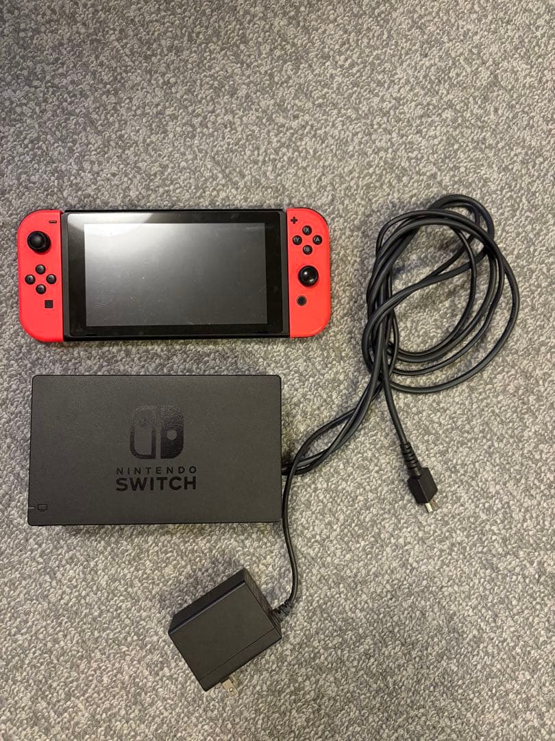 Nintendo Switch 本体 赤色 ACアダプター付き