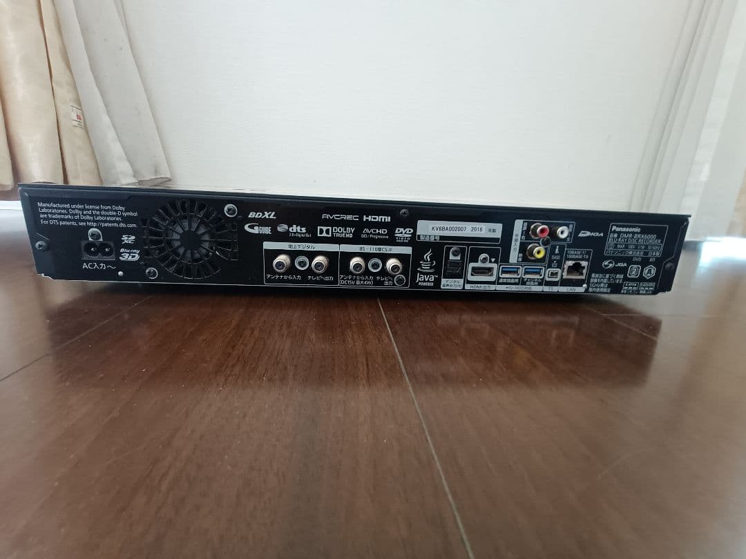 【訳あり】再々値下げ　全録　BRX6000　Panasonic 10ch