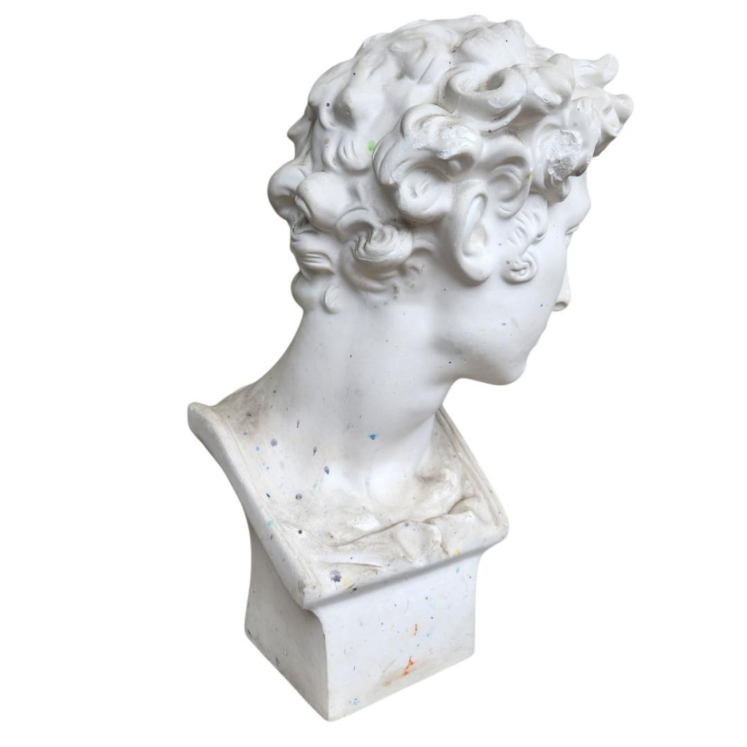 直接引渡限定　石膏像 メディチ 胸像 美術 デッサン用 インテリア 高さ64cm