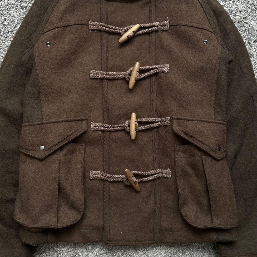 00s PPFM ショートダッフルコート ウール カーキ Y2K archive