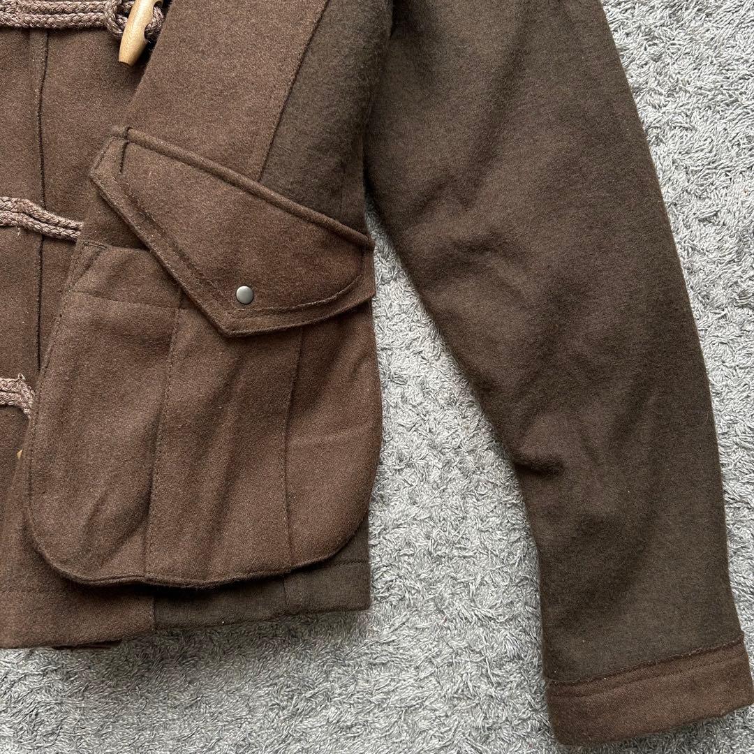 00s PPFM ショートダッフルコート ウール カーキ Y2K archive