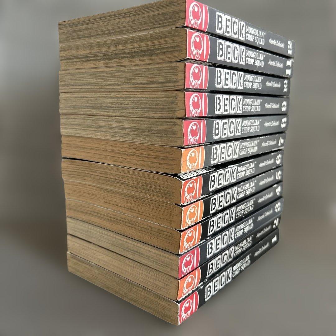BECK Vol.1～12 (ハロルド作石) 中古コミック(英語)