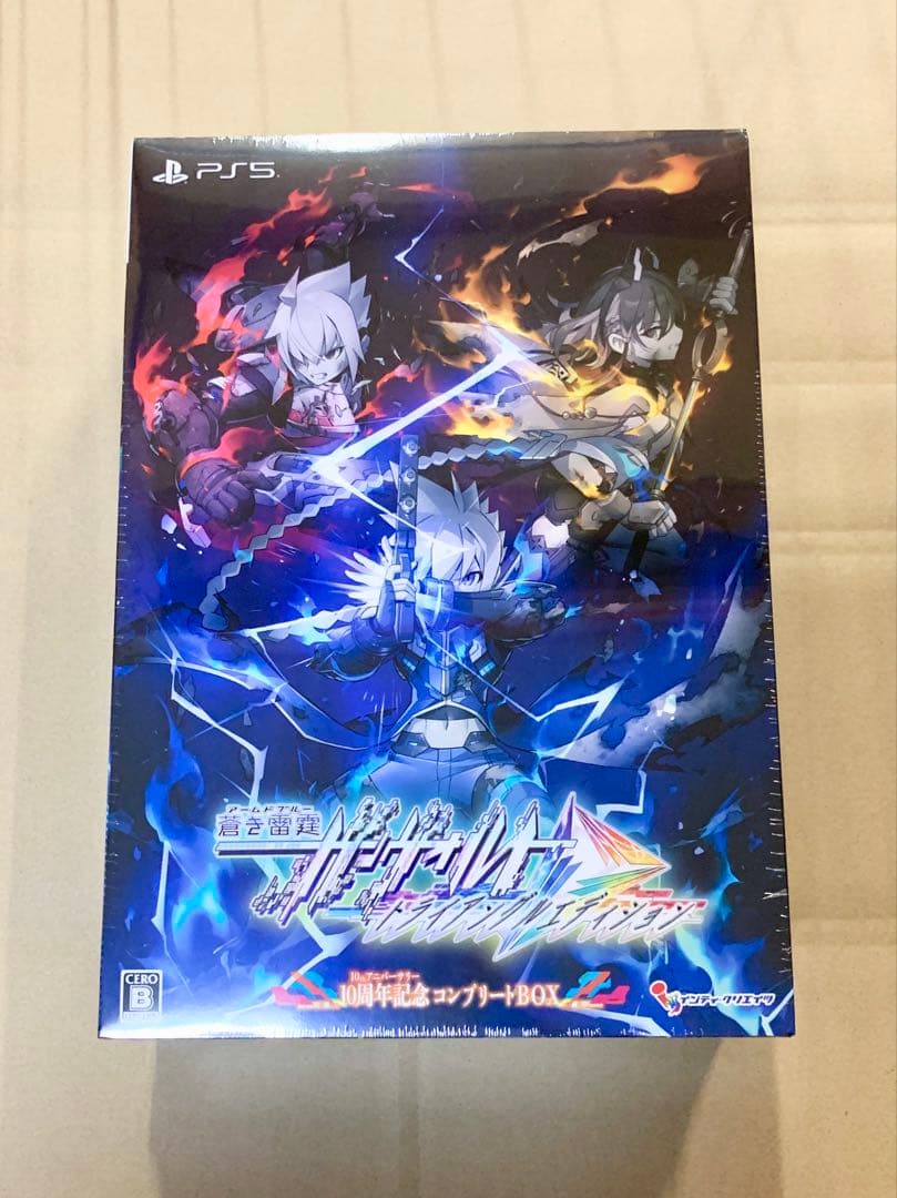 蒼き雷霆ガンヴォルトトライアングルエディション10周年記念 コンプリートBOX