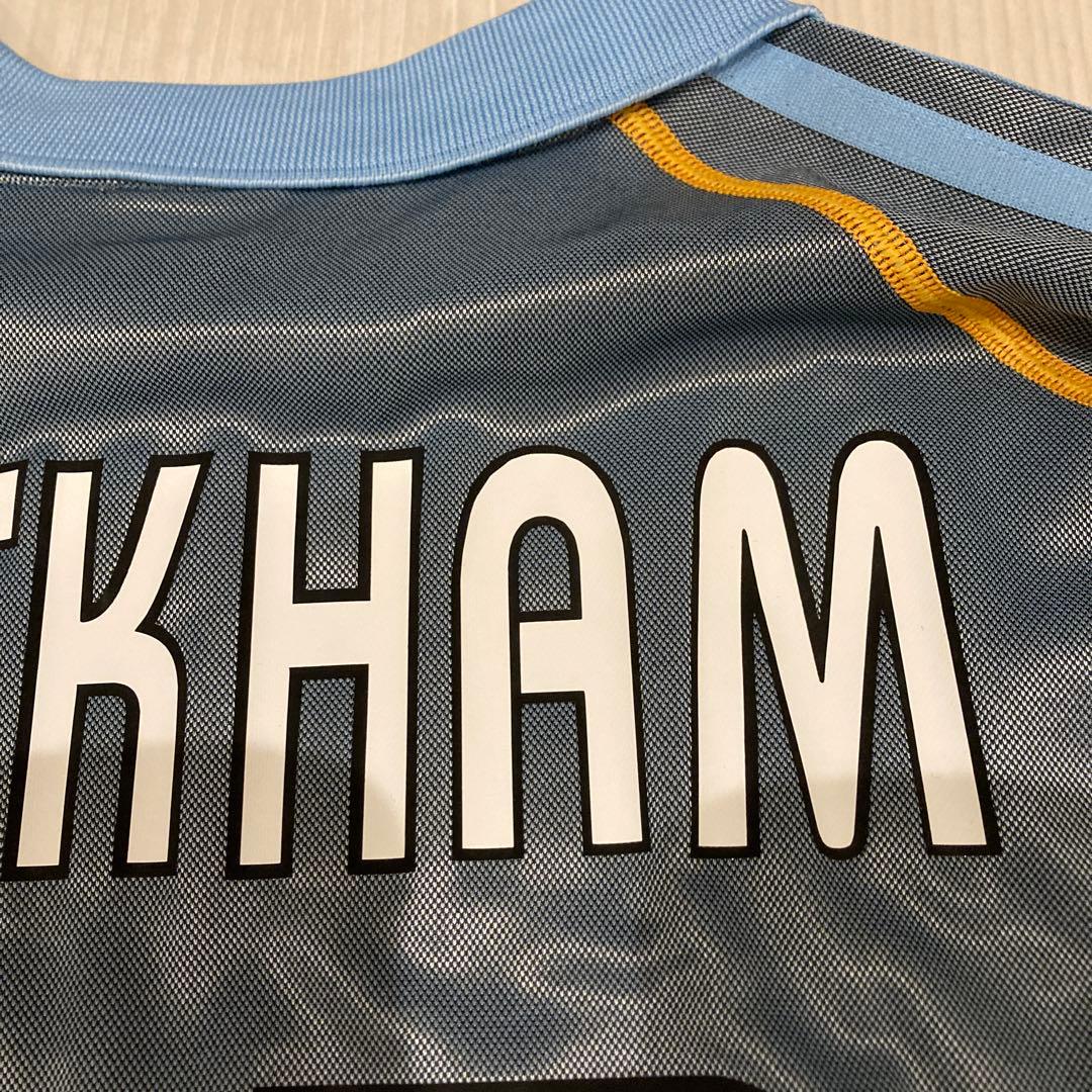 ベッカムネーム入り　レアル・マドリードサードユニフォーム