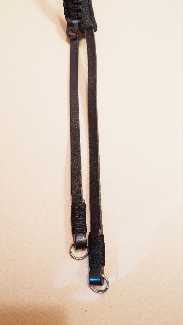 LEICA ライカ パラコードストラップ ブラック 100cm 18893
