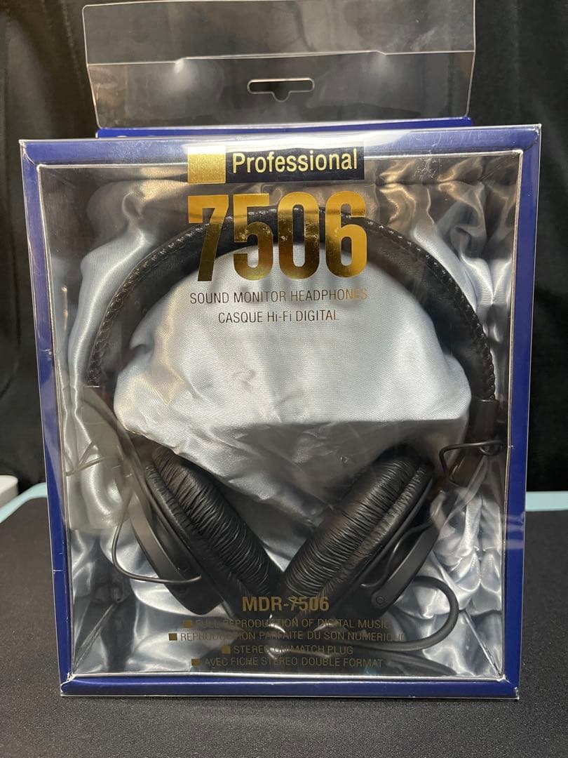 SONY MDR-7506 スタジオモニターヘッドフォン