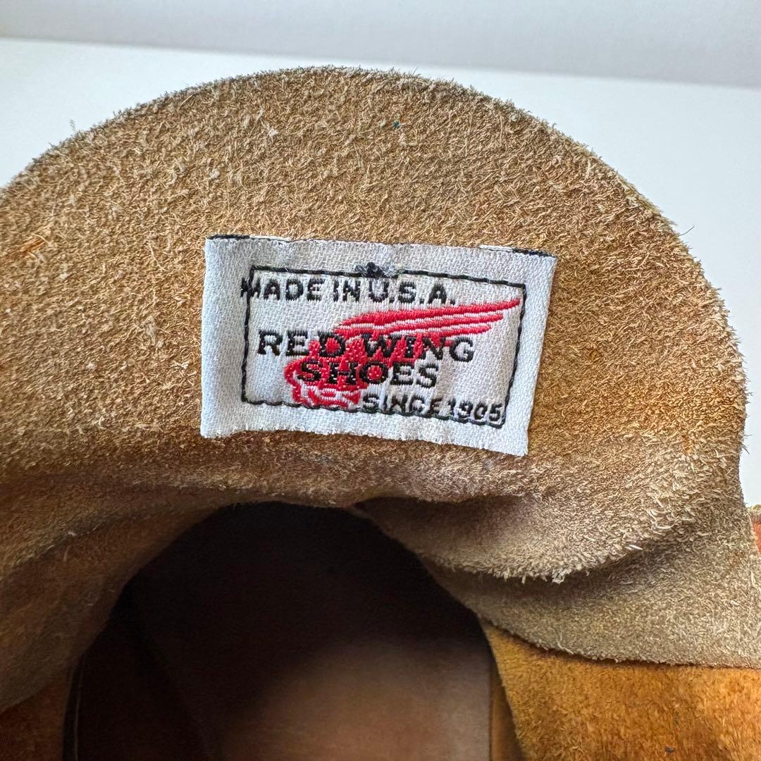 【希少羽タグ】 REDWING 875 ヴィンテージ ワークシューズ