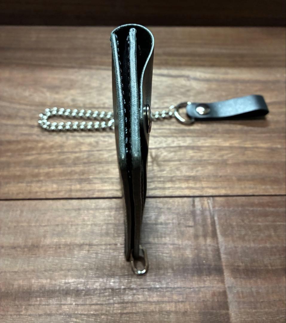 本革牛革ミドルトラッカーウォレット