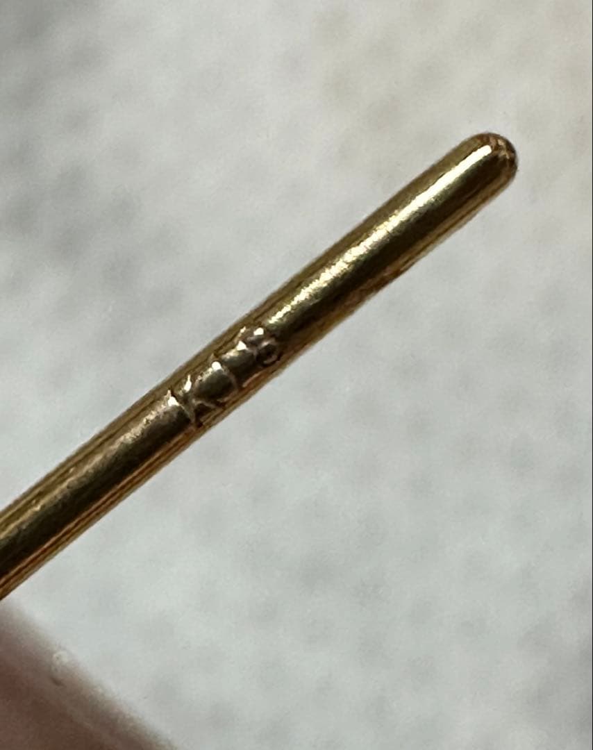 K18 プレシャスオパールアメリカンピアス