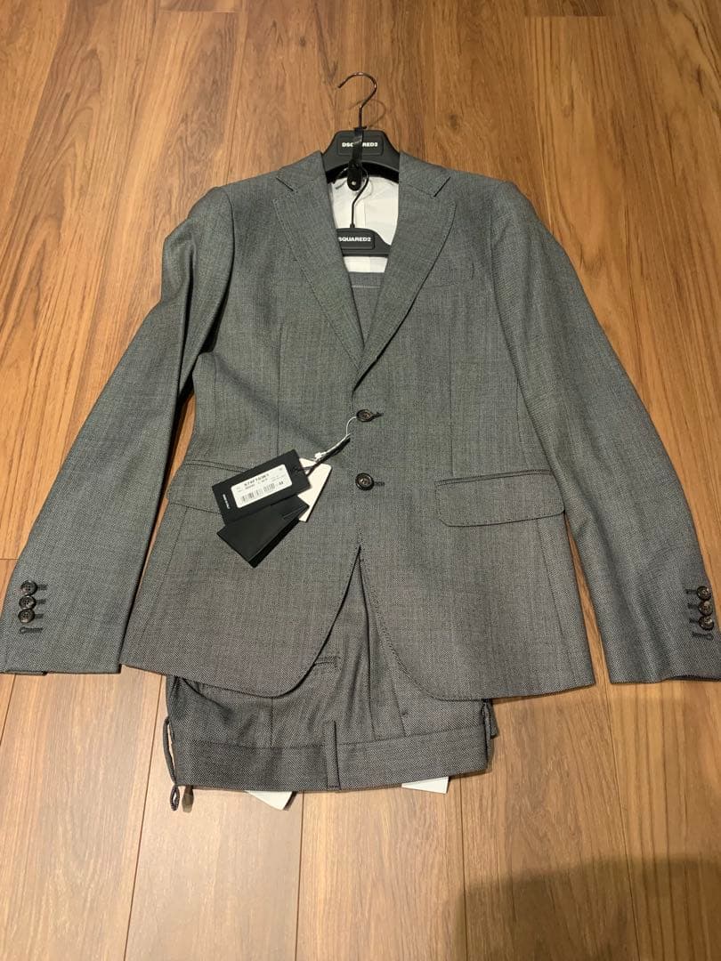DSQUARED2 グレー スーツ サイズ44