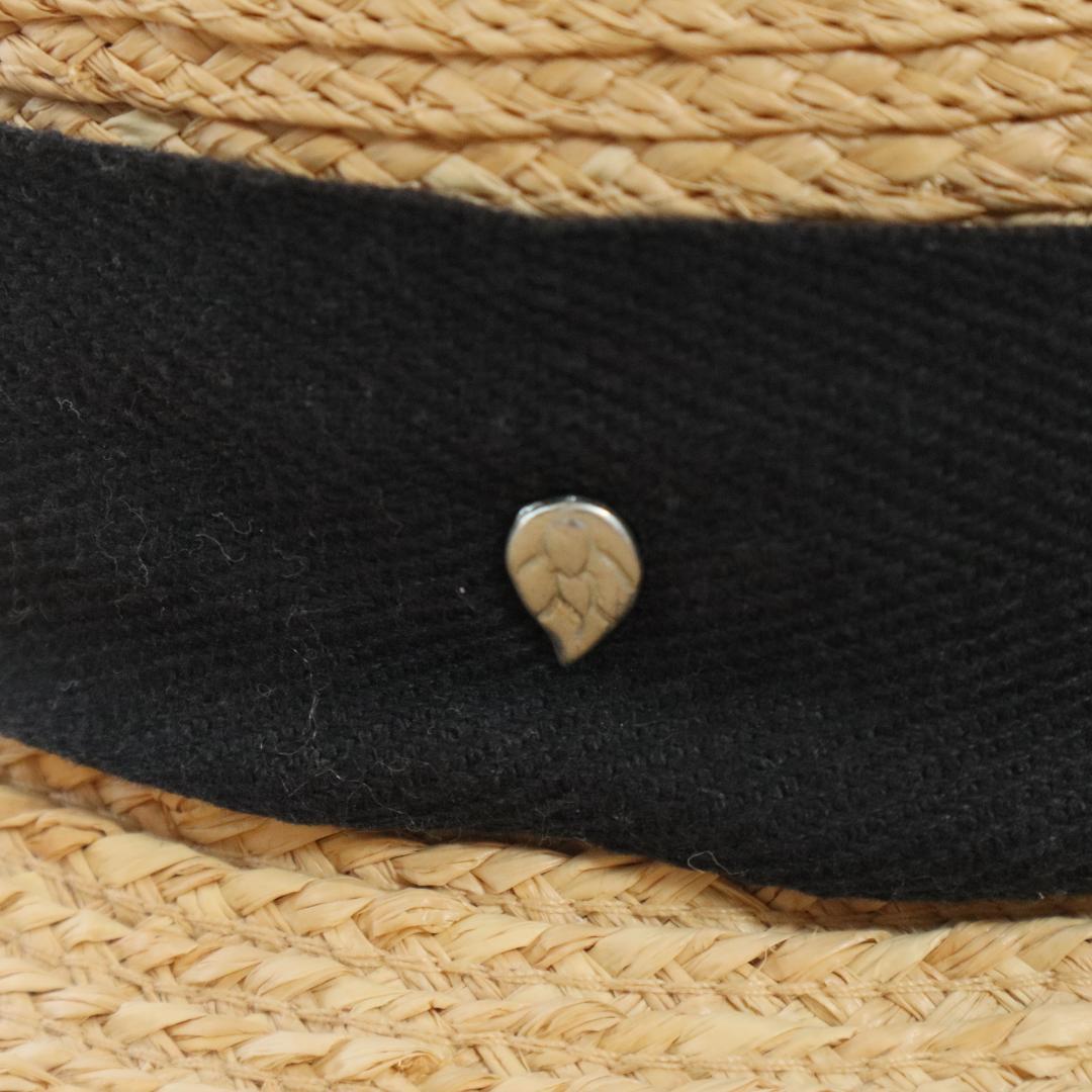 美品ヘレンカミンスキー　ニューポート　ラフィアハット　麦わら帽子　段ボールで発送