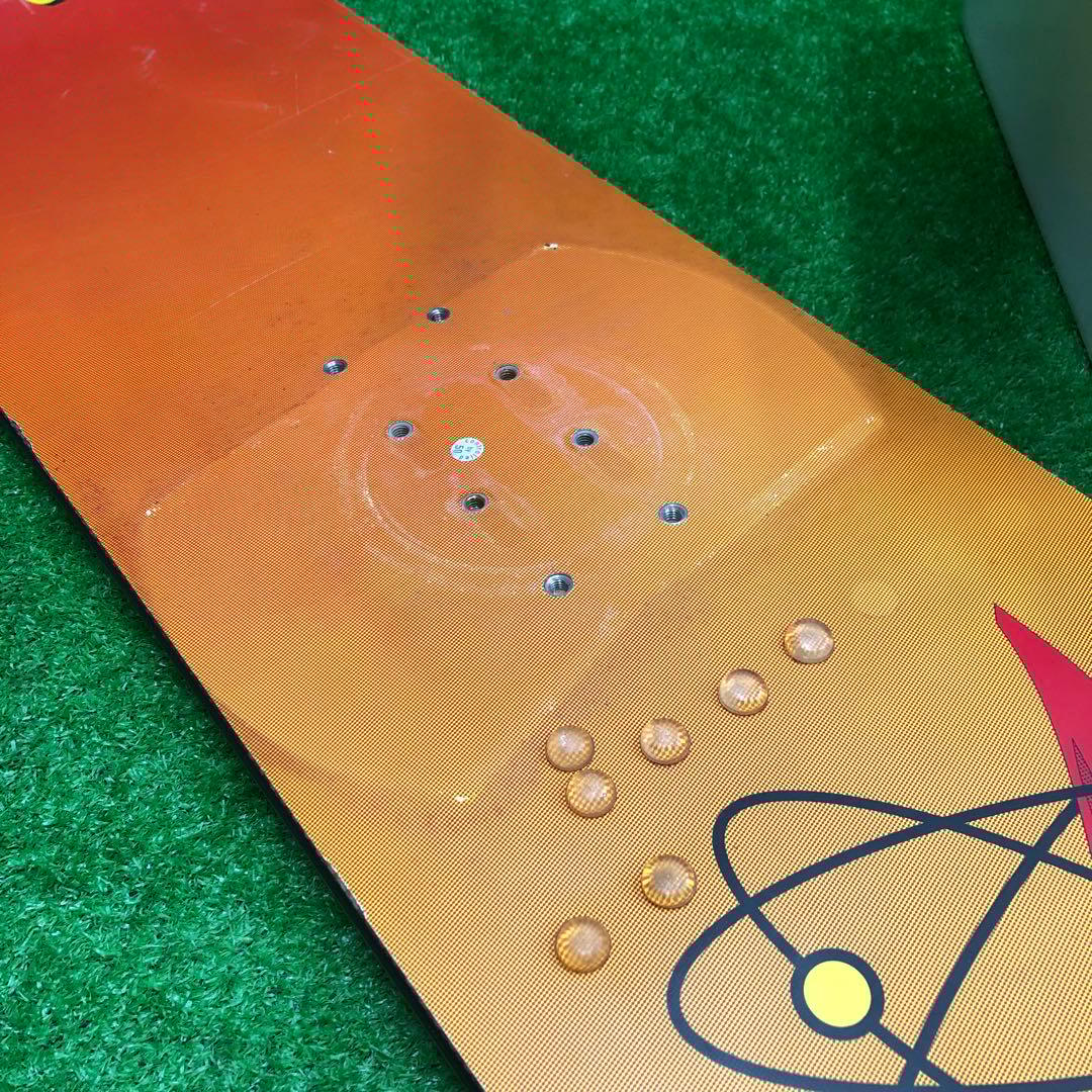 宝-622 子供用スノーボードセット133cmビンディング新品 メンテナンス済み