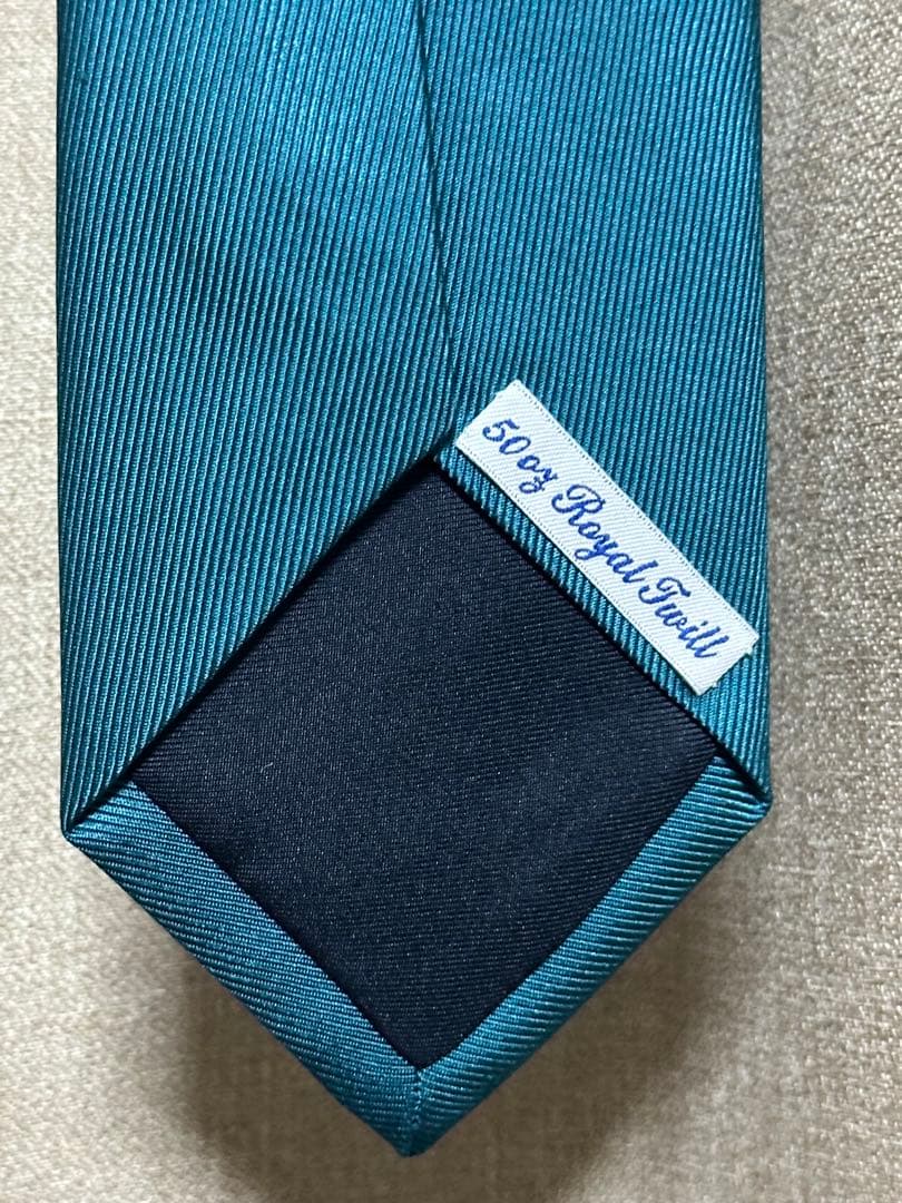 新品 未使用 ジョンコンフォート 50オンスソリッドタイ ターコイズ 無地