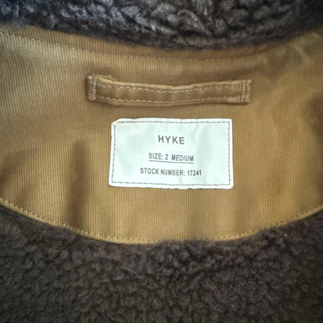 最終値下げ　HYKE N-1 TYPE BIG JACKET サイズ2