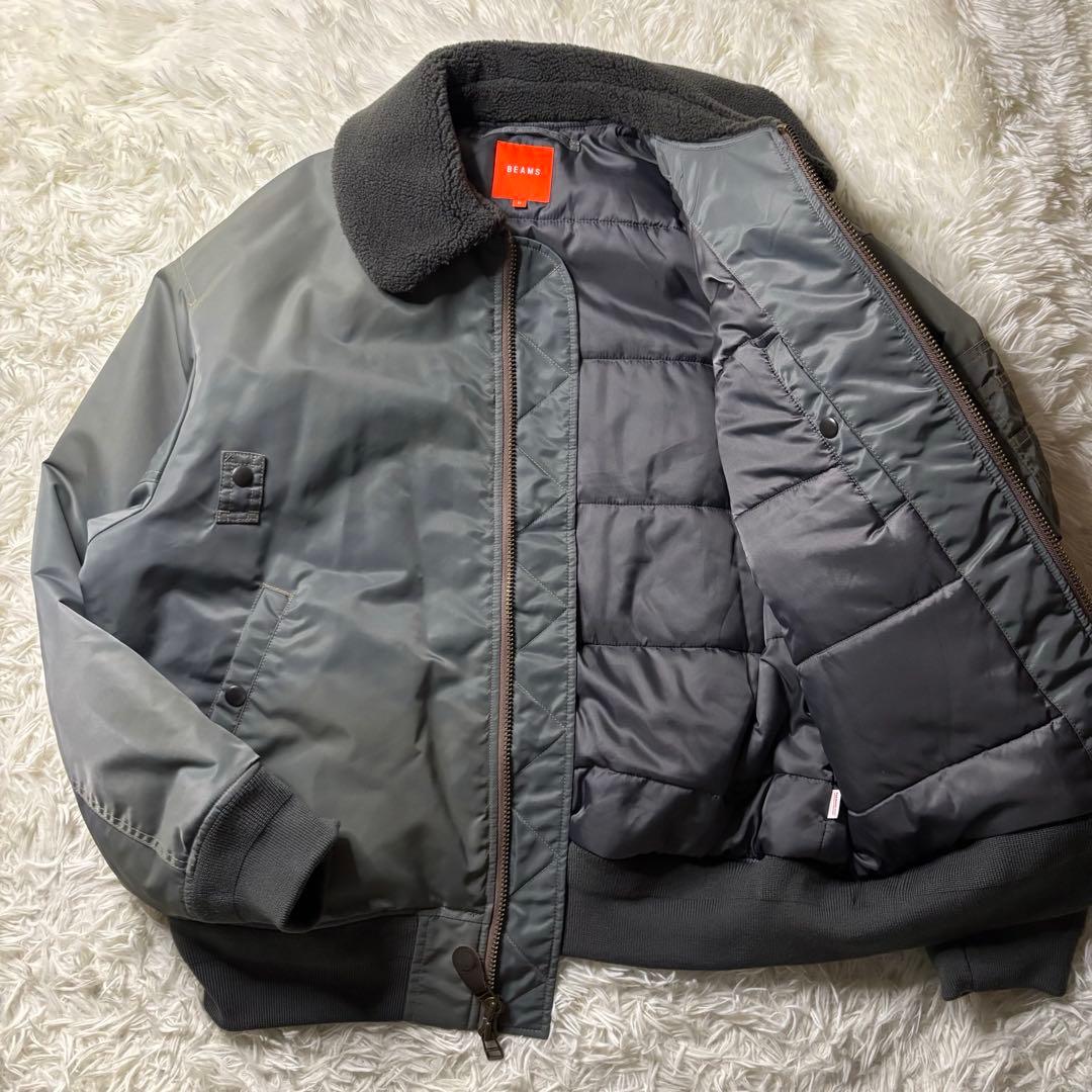 美品✨ BEAMS big fade military blouson M