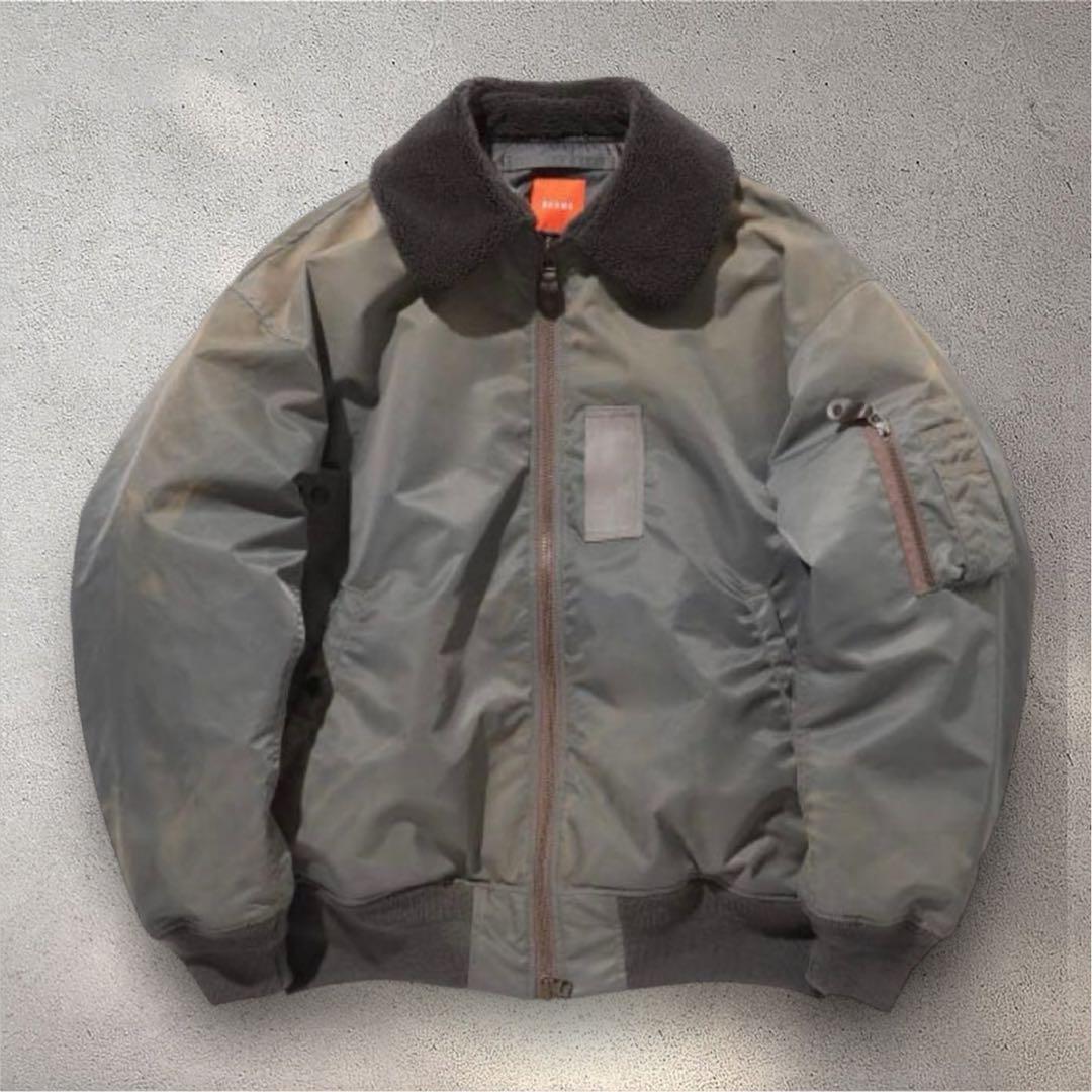 美品✨ BEAMS big fade military blouson M