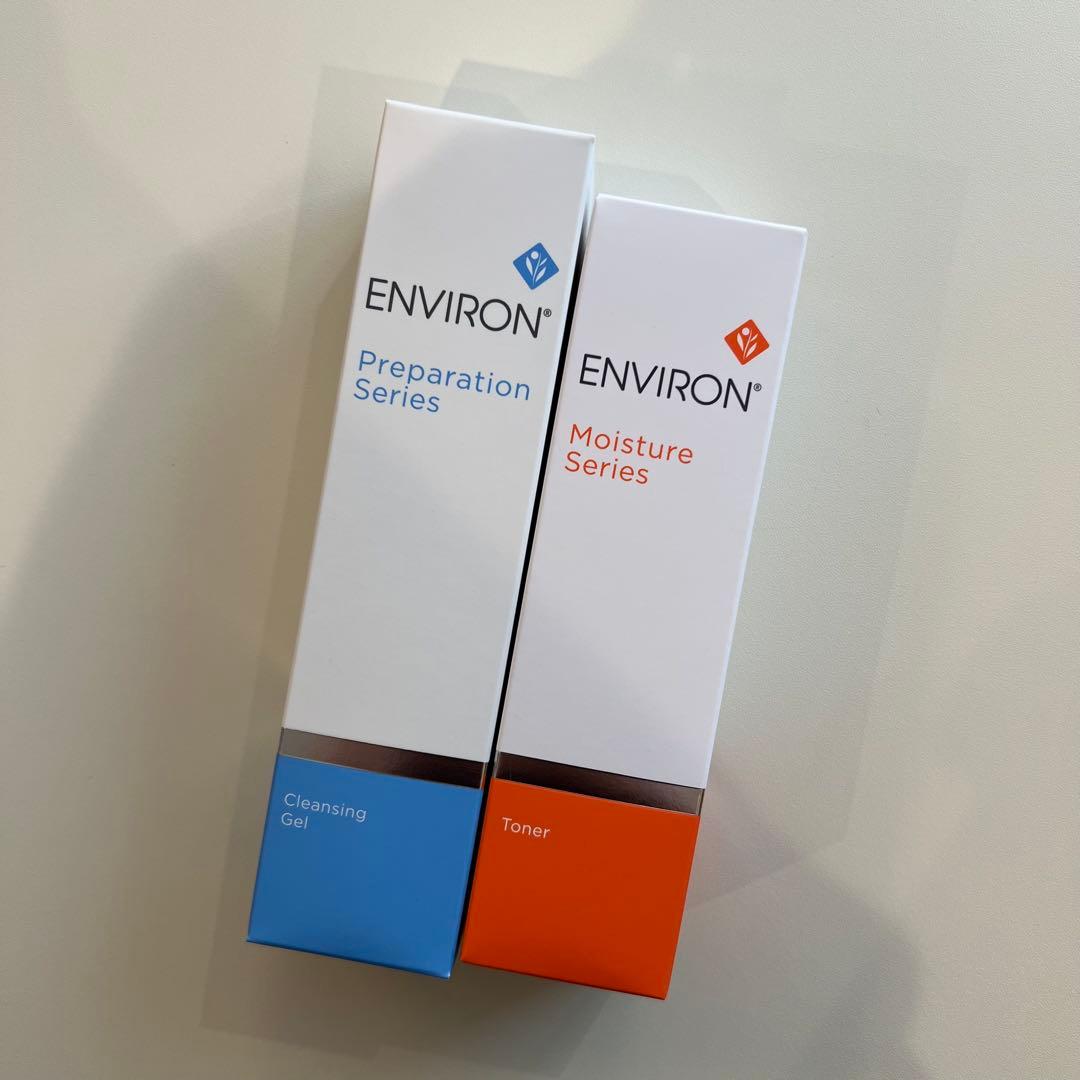 【エンビロン】モイスチャートーナー＆クレンジングジェルセット