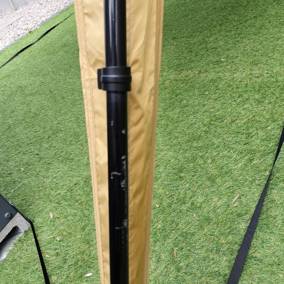 極美品　クイックキャンプ　ワンタッチタープ＆専用追加フラップ3枚