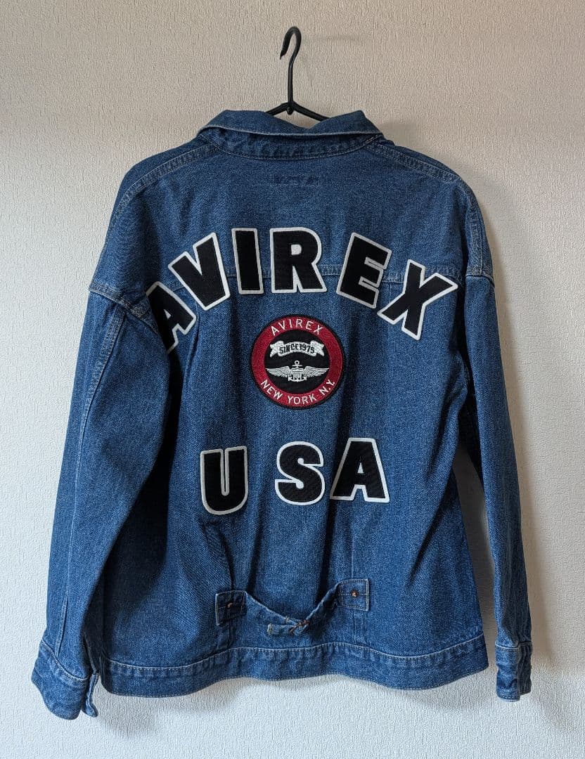 お値下ゲ!!【新品未使用】AVIREX TYPE BLUE デニムジャケット