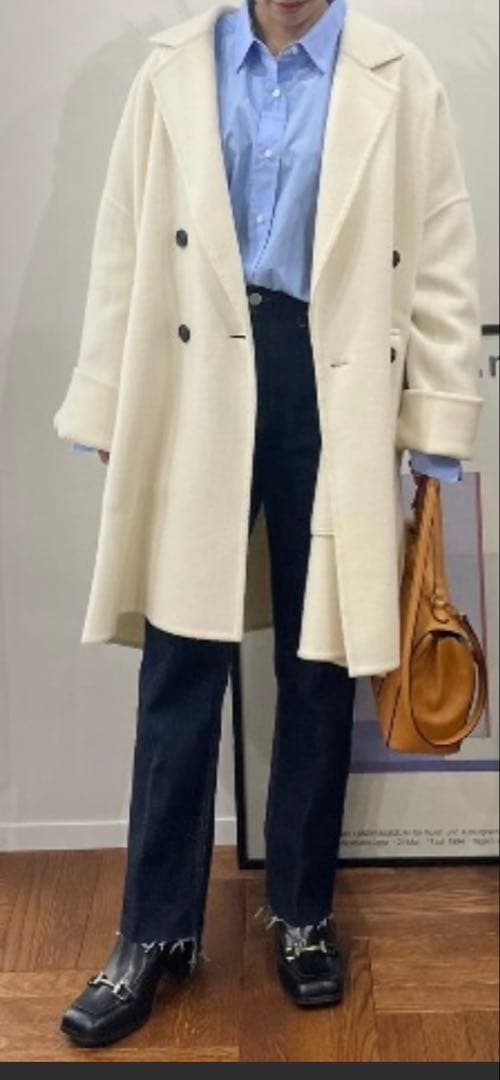 Mila Owen ワイドシルエットダブルブレストコート　新品未使用