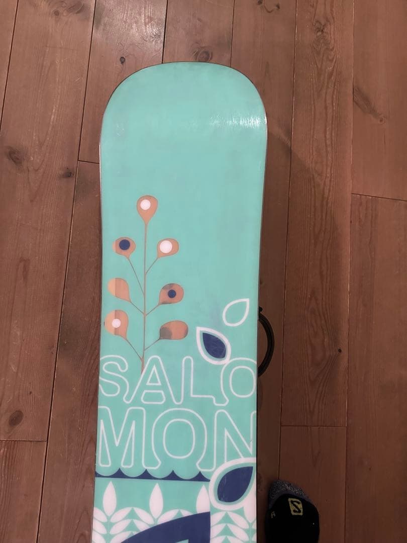 スノーボード　3点セット　サロモン　LOTUS 153 ディーラックス　23.5