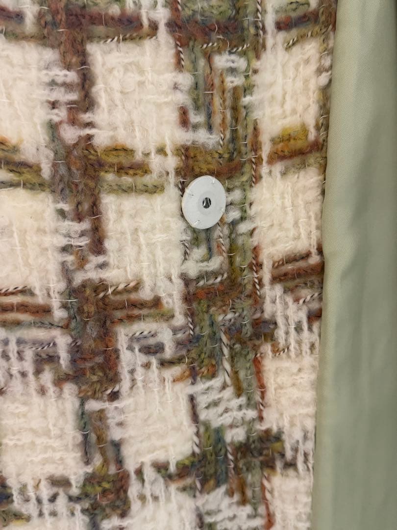 【川口春奈さん着用】Lily Brown リリーブラウン　ウールロングコート 白