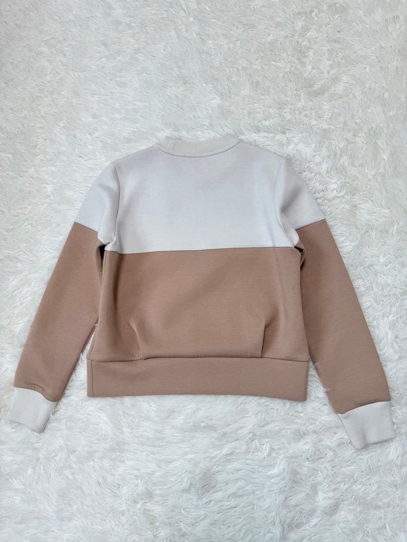 A.P.C. ゴルフウェア　クルーネックトレーナー　スウェット　バイカラー