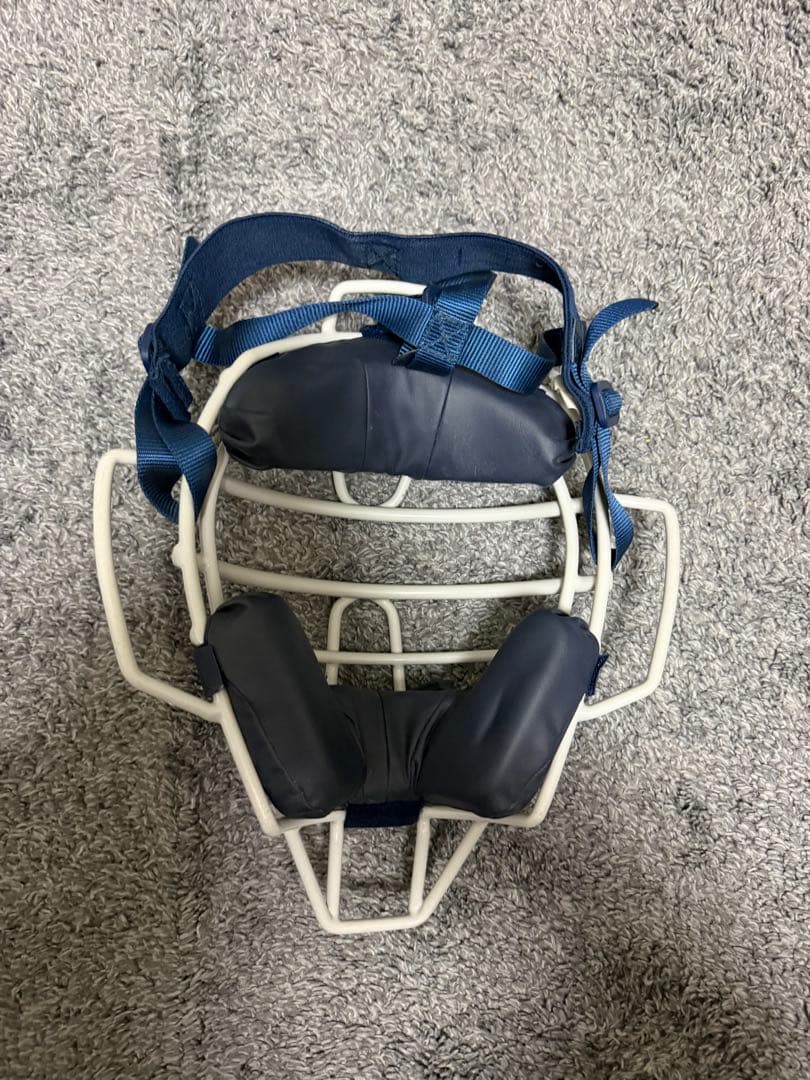 ミズノプロ軟式キャッチャー防具セット ネイビー