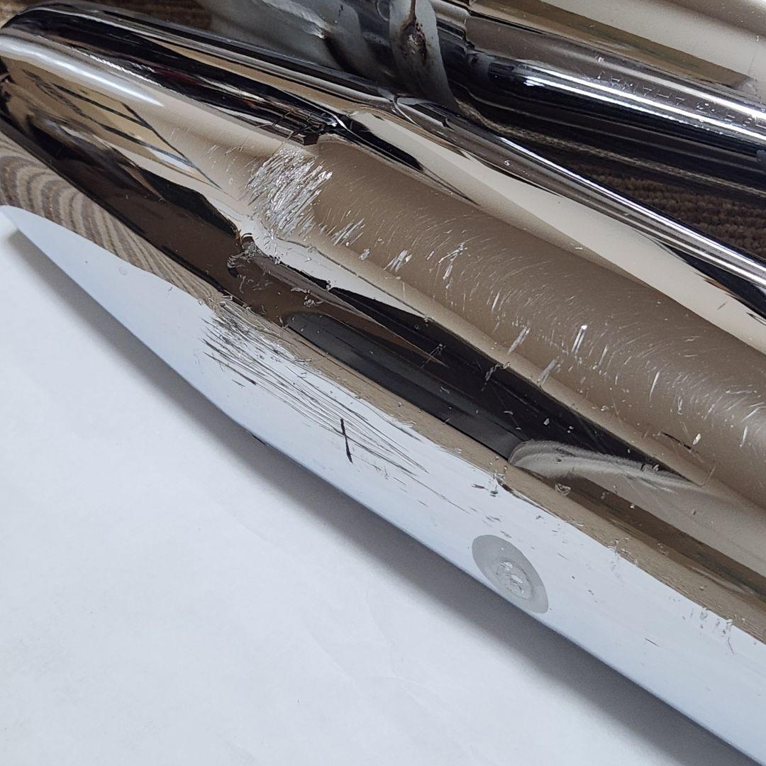 ドラッグスター400 フルエキステンレス マフラー 擦り傷あり