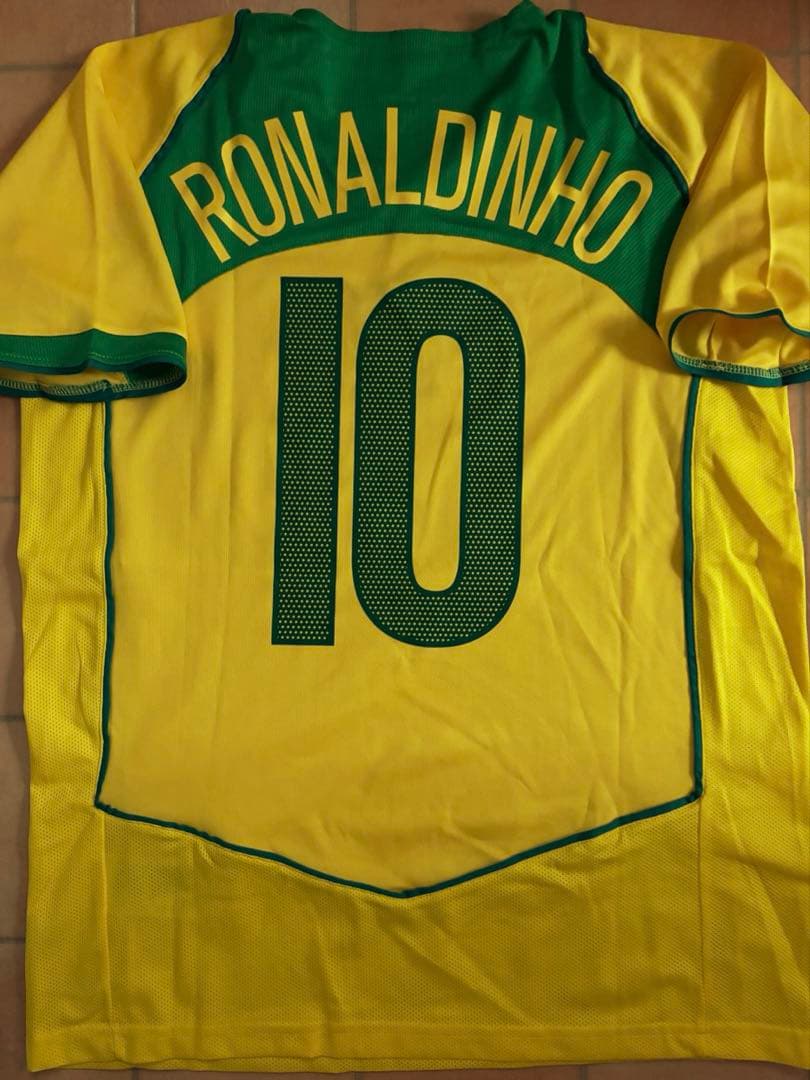 ロナウジーニョ ブラジル代表 ユニフォーム バルセロナ ACミラン 半袖