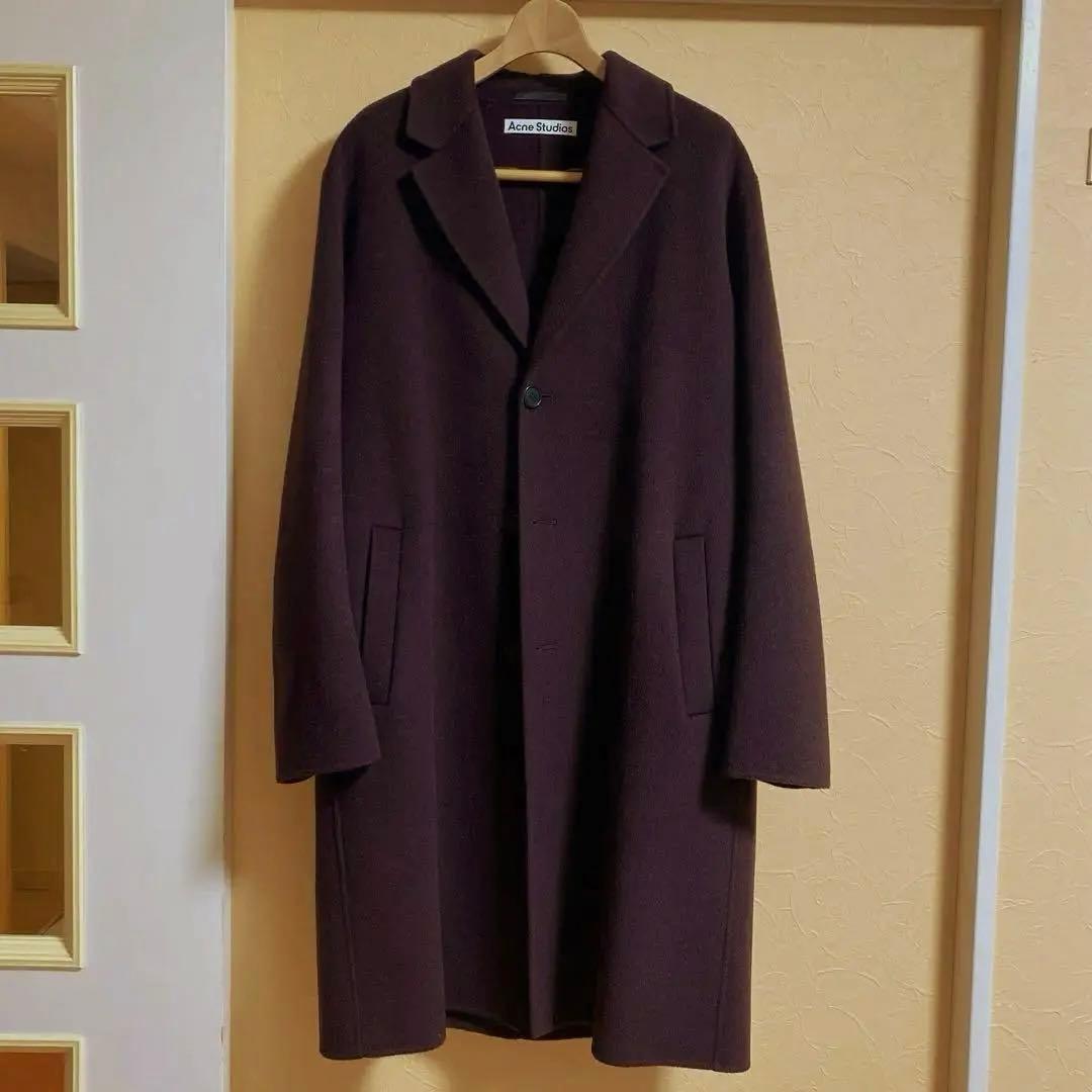 Acne Studious アクネ チェスターコート charles 48