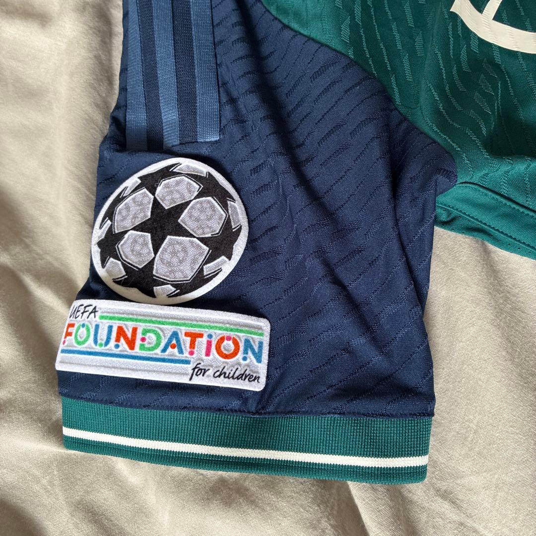 アーセナル 23-24 サード ウーデゴール オーセンティック CLパッチ