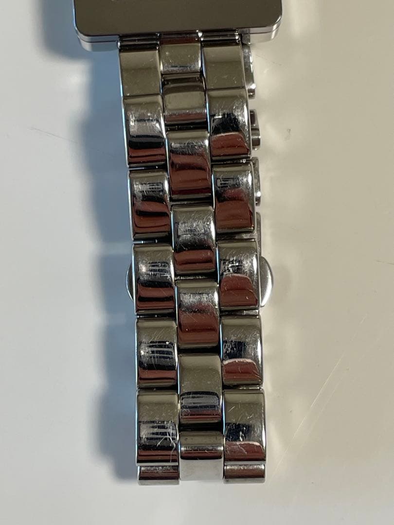 GUCCI シルバー スクエア腕時計