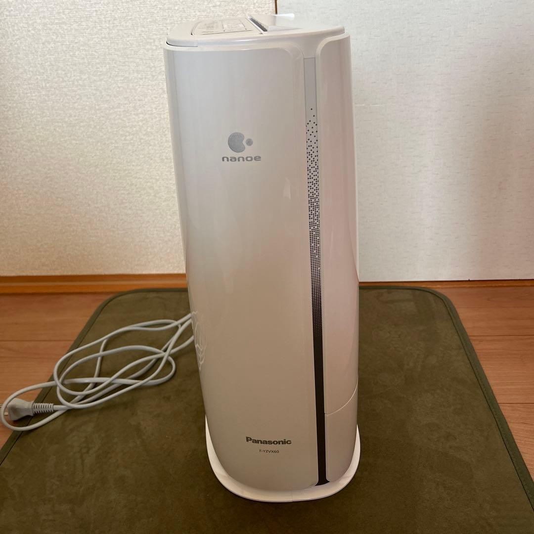 パナソニック 衣類乾燥除湿機 ストーングレー F-YZVX60-H ナノイー搭載