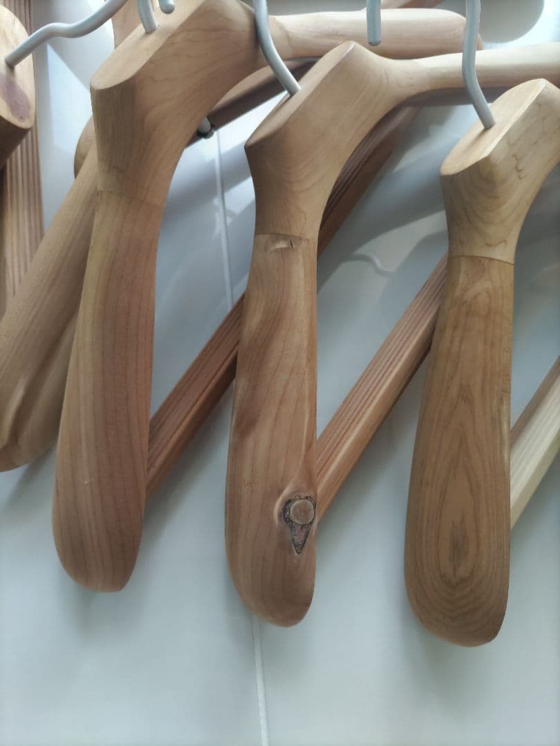 無印良品　レッドシダー　ハンガー10本セット