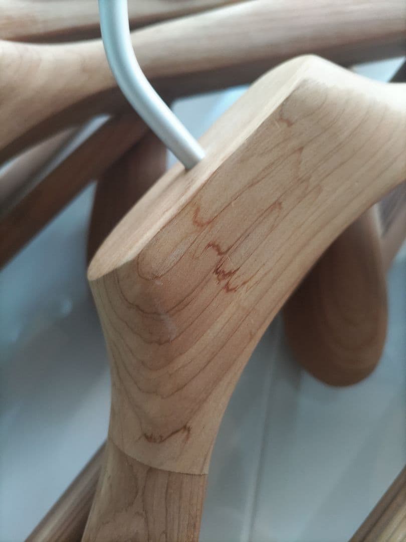 無印良品　レッドシダー　ハンガー10本セット